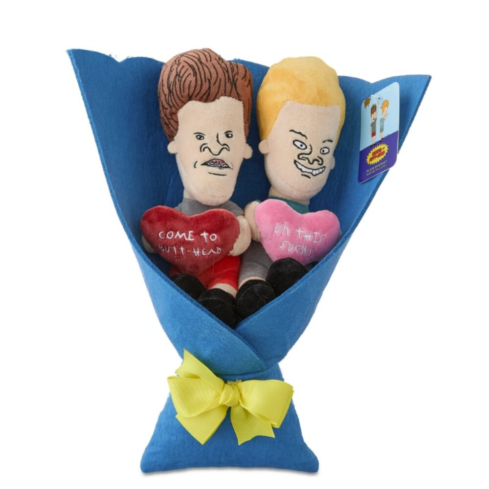 Beavis & Butt-Head Plush Bouquet 13" Valentine Ruz